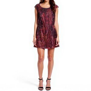 Elie Tahari Sequined Mini Party Dress